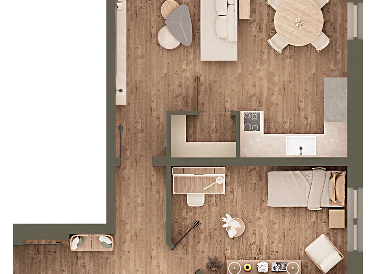 Wohnung zum Kauf - Erstbezug provisionsfrei als Kapitalanlage geeignet 499.235 € 3 Zimmer 90,8 m² Münchnerstraße 138 Mühldorf Mühldorf a.Inn 84453