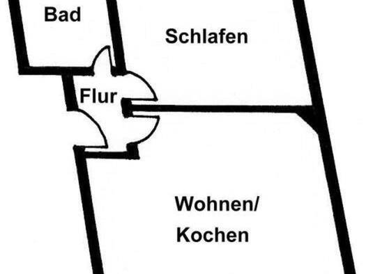 Wohnung zur Miete 325 € 2 Zimmer 50 m² Nossen 01683