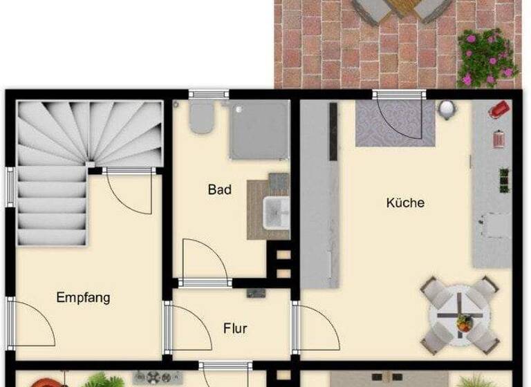 Doppelhaushälfte zum Kauf 429.000 € 4,5 Zimmer 119 m² 689 m² Grundstück Sterkrade-Nord Oberhausen 46147