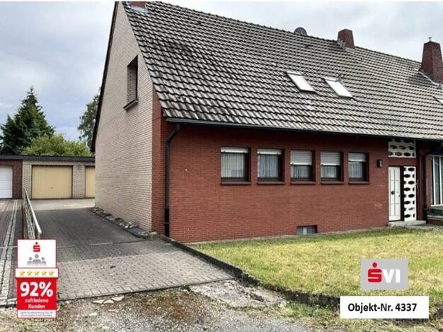 Doppelhaushälfte zum Kauf 390.000 € 6 Zimmer 129 m² 900 m² Grundstück Sterkrade-Nord Oberhausen 46147