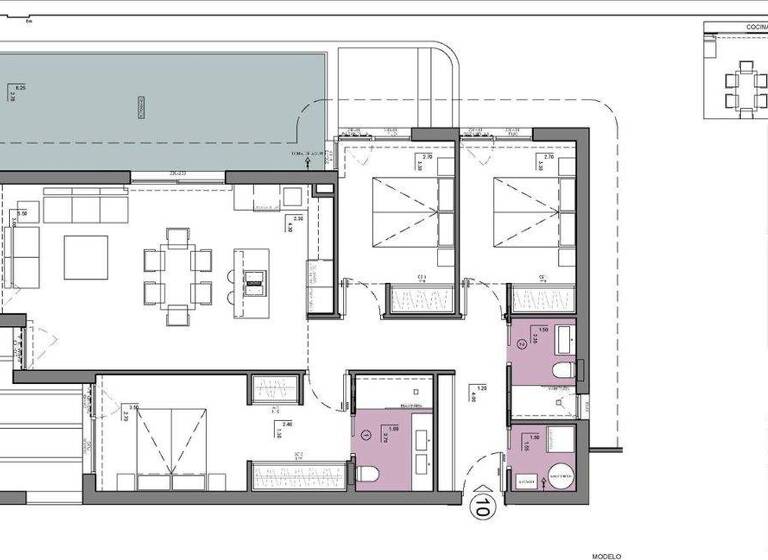 Wohnung zum Kauf 698.000 € 4 Zimmer 106 m² Calpe 03710