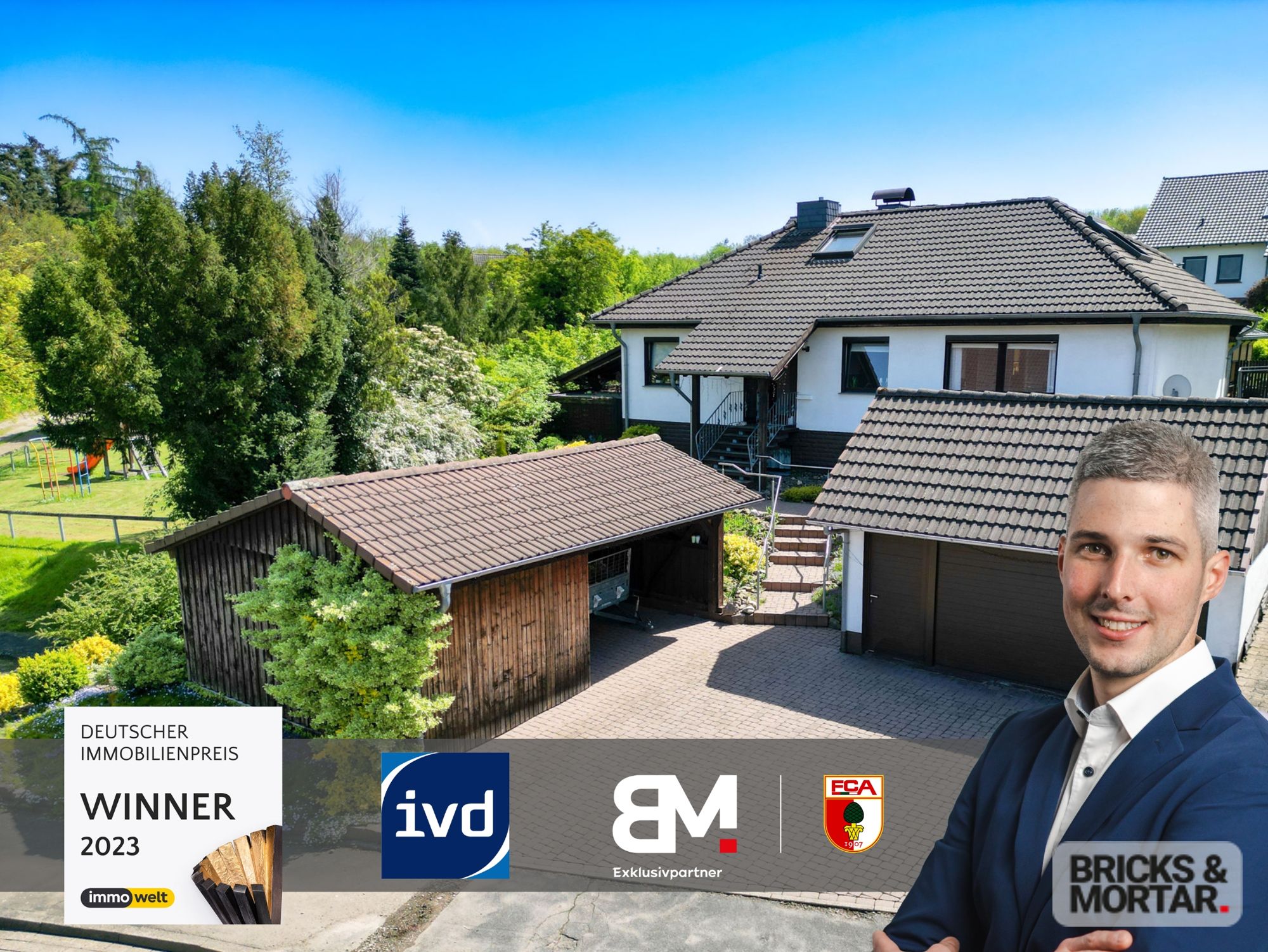 Einfamilienhaus zum Kauf provisionsfrei 349.000 € 9 Zimmer 175 m²<br/>Wohnfläche 876 m²<br/>Grundstück Bilshausen 37434