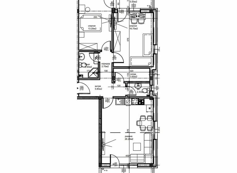 Wohnung zum Kauf 129.700 € 3 Zimmer 115,4 m² Plovdiv