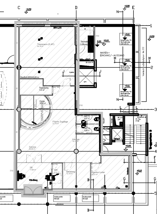 Bürofläche zur Miete provisionsfrei 1.825 € 4 Zimmer 205 m²<br/>Bürofläche Dürrheimerstraße 17 Donaueschingen Donaueschingen 78166