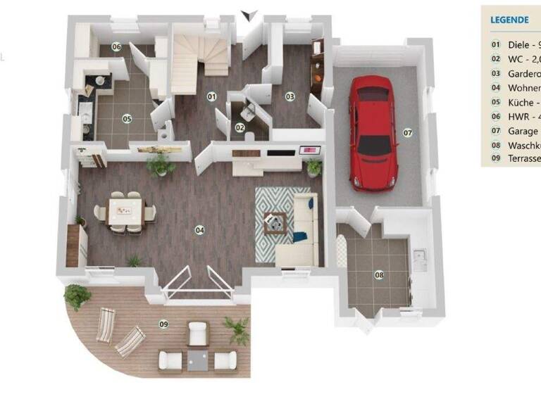 Einfamilienhaus zum Kauf 444.000 € 6 Zimmer 142 m² 767 m² Grundstück Idar-Oberstein 55743