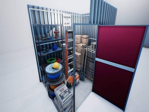 Lagerhalle zur Miete provisionsfrei 140 € 6 m² Lagerfläche Im Pfingstwasen 1 Stadtgebiet Göppingen 73035