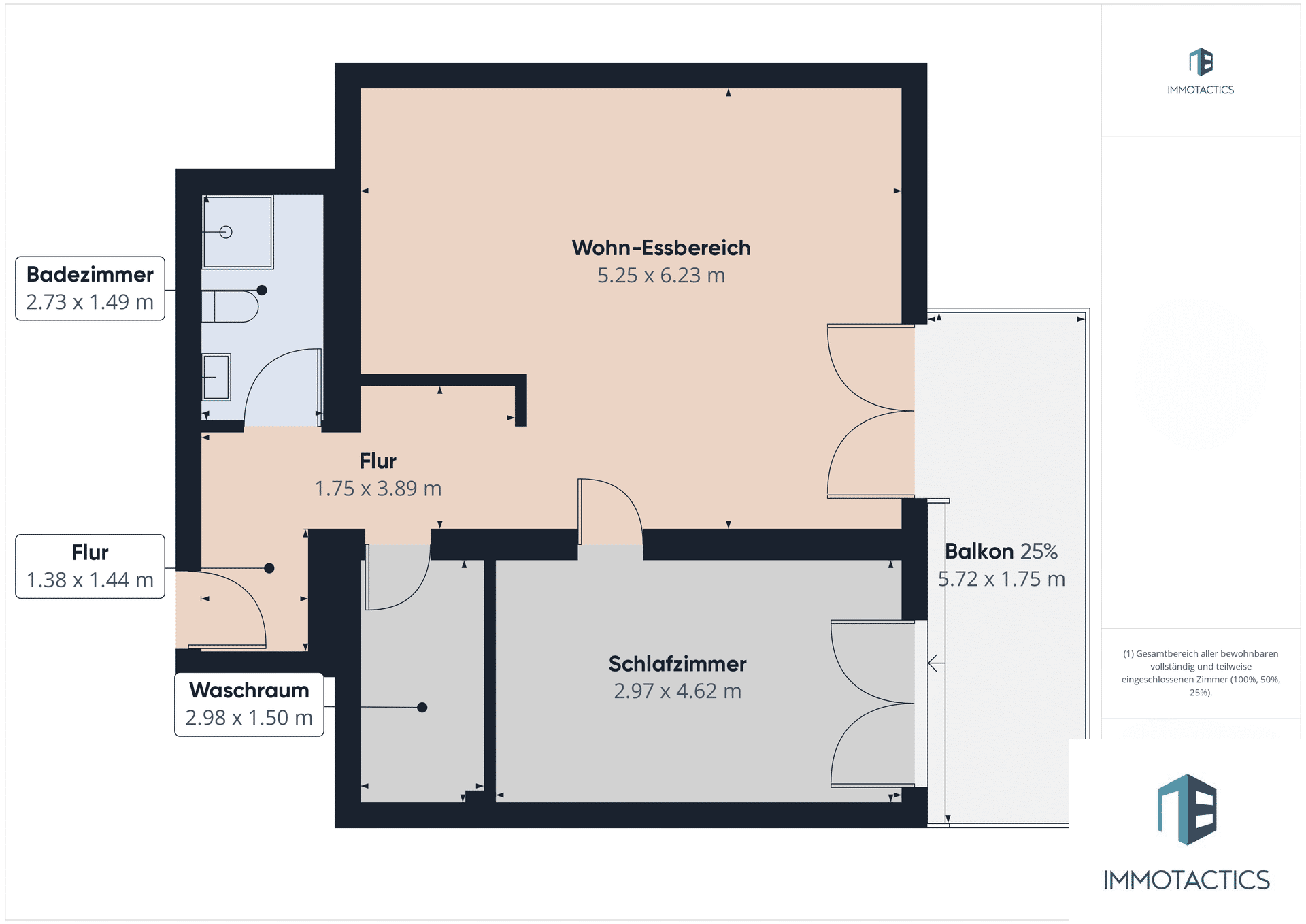 Wohnung zum Kauf 230.000 € 2 Zimmer 64 m²<br/>Wohnfläche EG<br/>Geschoss Idar Idar-Oberstein 55743