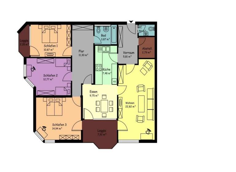 WG-Zimmer zum Kauf 599.000 € 4 Zimmer 104 m² frei ab 30.09.2026 Salzburg 5020