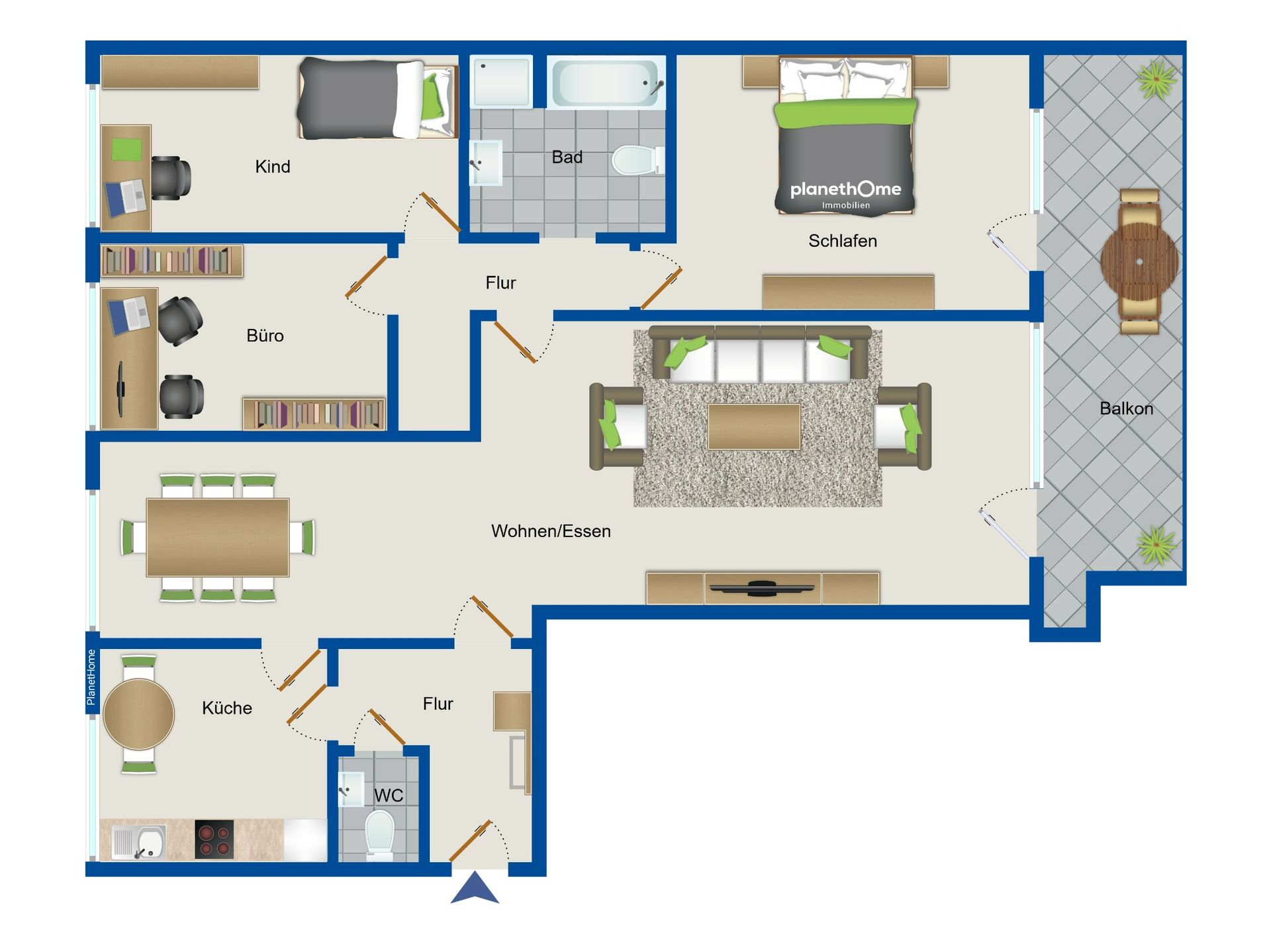 Wohnung zum Kauf 472.500 € 5 Zimmer 121,5 m²<br/>Wohnfläche 2.<br/>Geschoss Kriftel 65830