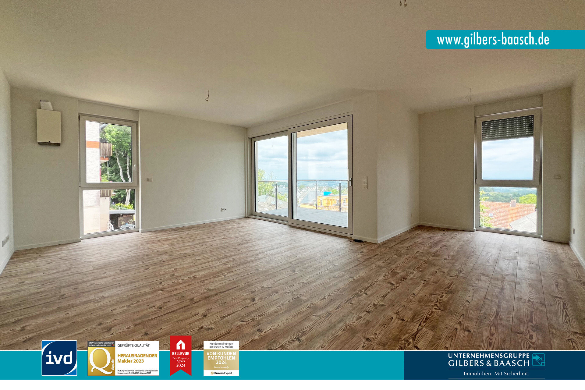 Wohnung zum Kauf provisionsfrei 259.000 € 2 Zimmer 70,8 m²<br/>Wohnfläche 1.<br/>Geschoss Osburg 54317