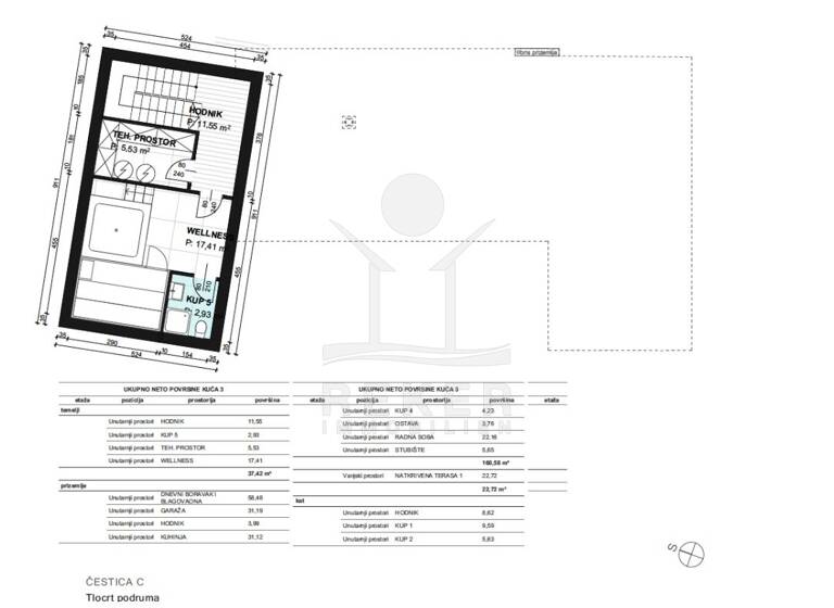 Grundstück zum Kauf 147.000 € 794 m² Grundstück Vrbnik