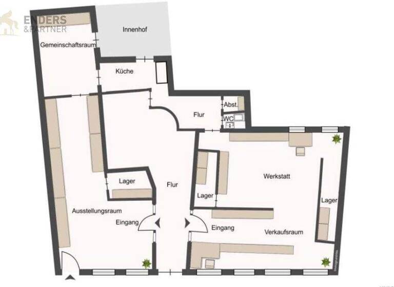 Wohnung zum Kauf 390.000 € 4 Zimmer 165 m² EG Trier-Nord Trier 54292
