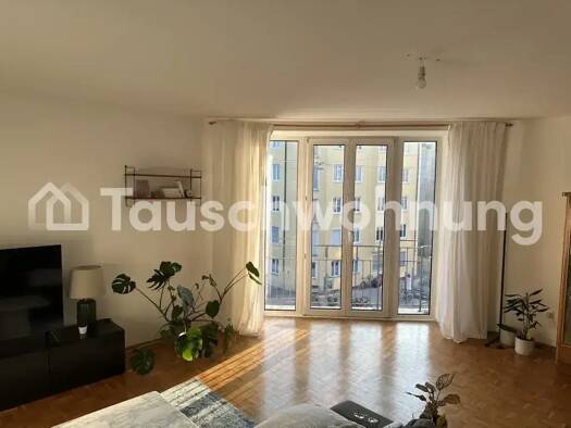 Wohnung zur Miete Tauschwohnung 1.800 € 3 Zimmer 90 m² 2. Geschoss Maxvorstadt München 80797