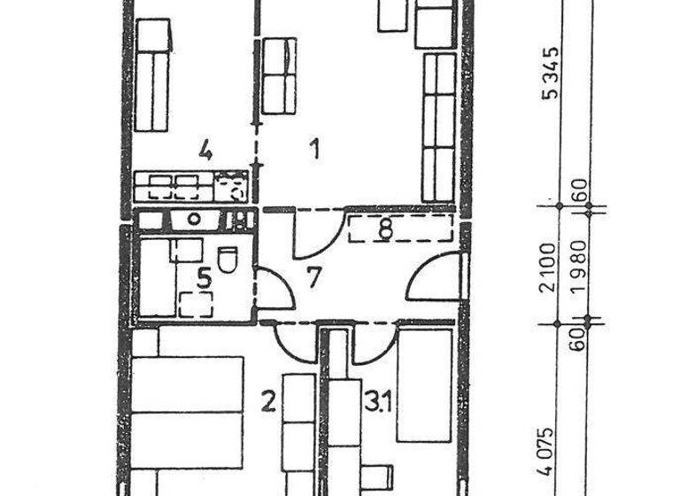 Wohnung zur Miete 309 € 3 Zimmer 51,6 m² 4. Geschoss frei ab sofort Am Schlosspark 15 Sondershausen 99706