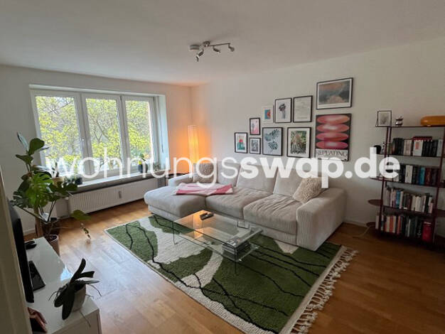 Wohnung zur Miete Tauschwohnung 1.840 € 4 Zimmer 95 m² 2. Geschoss Schwabing-West München 80804