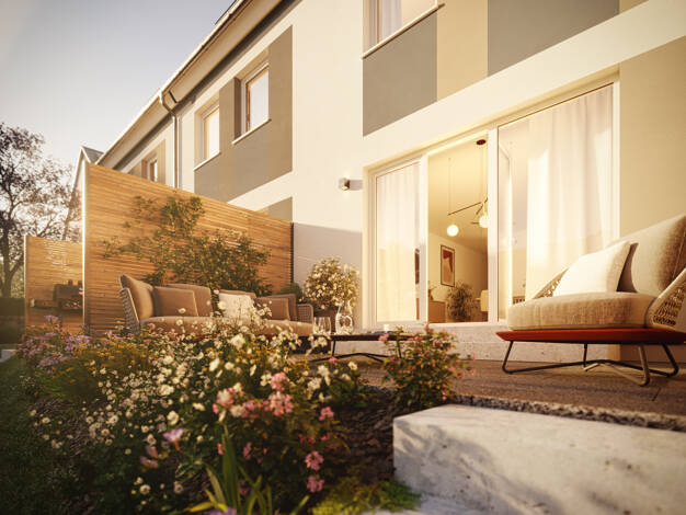 Reihenmittelhaus zum Kauf - Neubau provisionsfrei 725.000 € 5 Zimmer 108 m² 94 m² Grundstück Hermann-Löns Straße Oßweil Ludwigsburg 71640