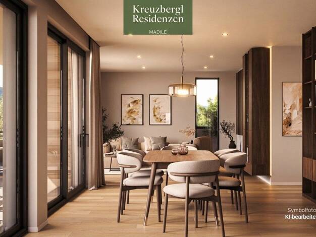 Penthouse zum Kauf 418.000 € 2 Zimmer 42,5 m² 2. Geschoss Innere Stadt Klagenfurt am Wörthersee 9020