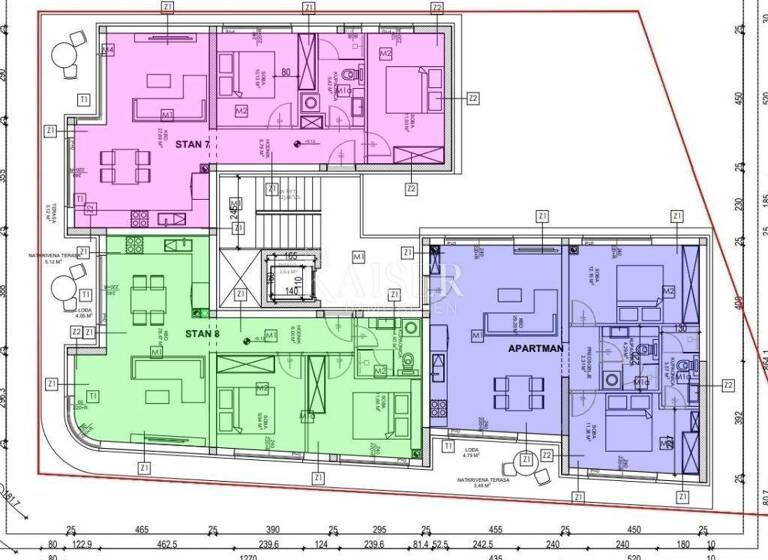 Wohnung zum Kauf 385.000 € 3 Zimmer 85 m² 2. Geschoss Sveti Petar na Moru, Sveti Filip I Jakov Sveti Filip i Jakov