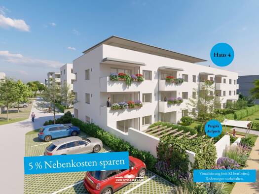 Wohnung zum Kauf provisionsfrei 268.100 € 2 Zimmer 52,5 m² EG Laudonstraße 1 Vöcklabruck 4840