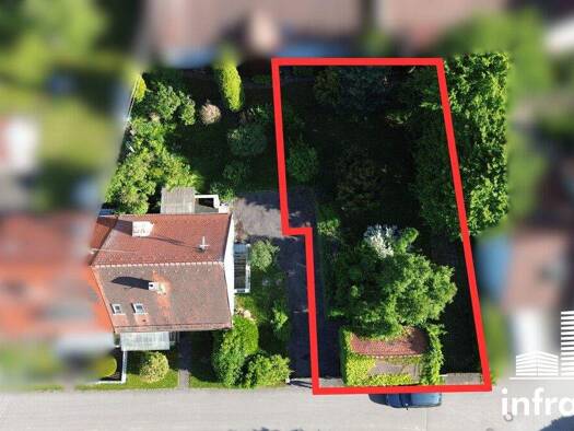 Grundstück zum Kauf 245.000 € 355 m² Grundstück Hammerschmiede Augsburg / Hammerschmiede 86169