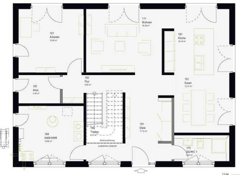 Einfamilienhaus zum Kauf - Erstbezug provisionsfrei 582.271 € 6 Zimmer 208 m² 712 m² Grundstück Biesdorf 54675