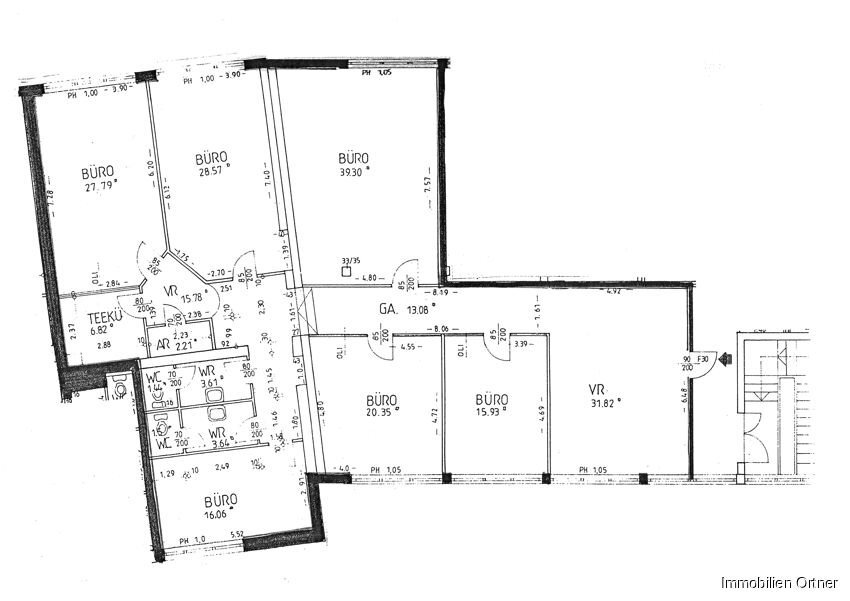 Bürofläche zur Miete 8,50 € 229,6 m²<br/>Bürofläche Itzling Salzburg 5020