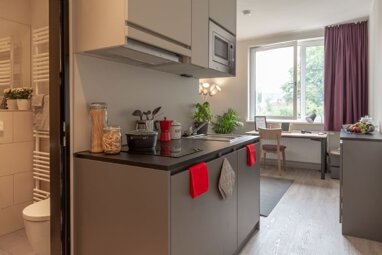 Apartment zur Miete 489 € 1 Zimmer 20 m² 1. Geschoss frei ab sofort Karl-Liebknecht-Straße 144 Südvorstadt Leipzig 04275