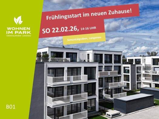 Wohnung zum Kauf - Neubau 412.900 € 2,5 Zimmer 79,5 m² Am Simontalgraben 23 Langenau 89129