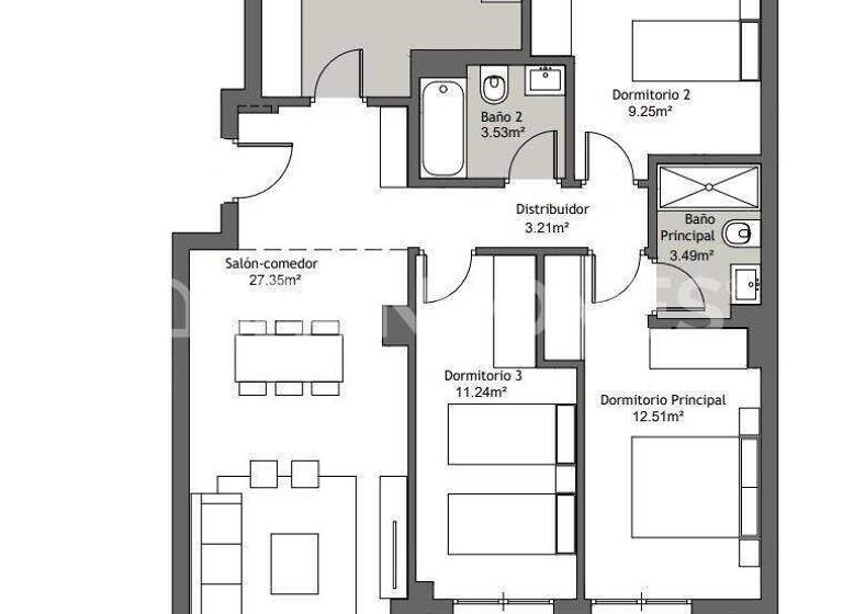 Penthouse zum Kauf 360.000 € 3 Zimmer 104 m² EG Málaga 29740