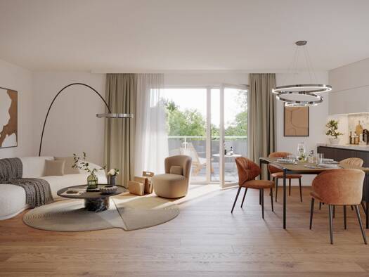 Wohnung zur Miete - Erstbezug 620 € 2 Zimmer 45,9 m² EG Waldshut Waldshut-Tiengen 79761