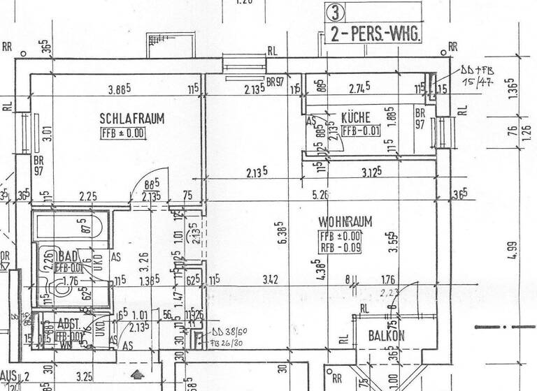 Wohnung zur Miete nur mit Wohnberechtigungsschein 297 € 2 Zimmer 56,2 m² EG frei ab sofort Kirchplatz 4 Niederstetten 97996