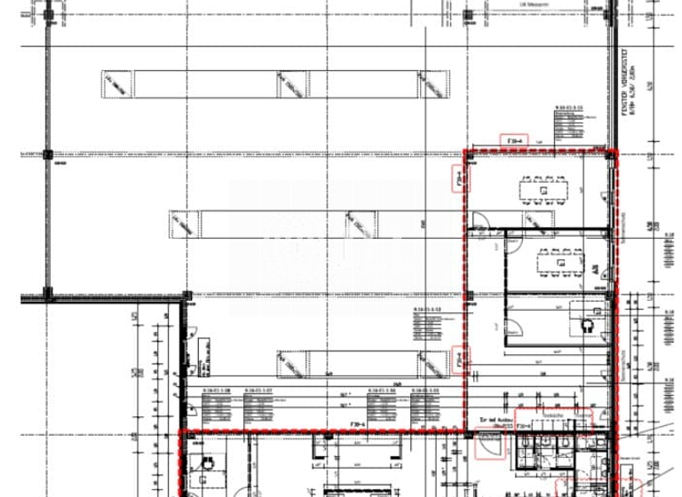 Bürofläche zur Miete 12,24 € 534 m² Bürofläche teilbar ab 534 m² Bonner Straße 203k Benrath Düsseldorf 40589