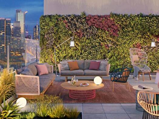 Wohnung zur Miete 1.250 € 2 Zimmer 52,3 m² Geschoss 4/28 frei ab 01.03.2026 Europa-Allee Gallus Frankfurt am Main 60486