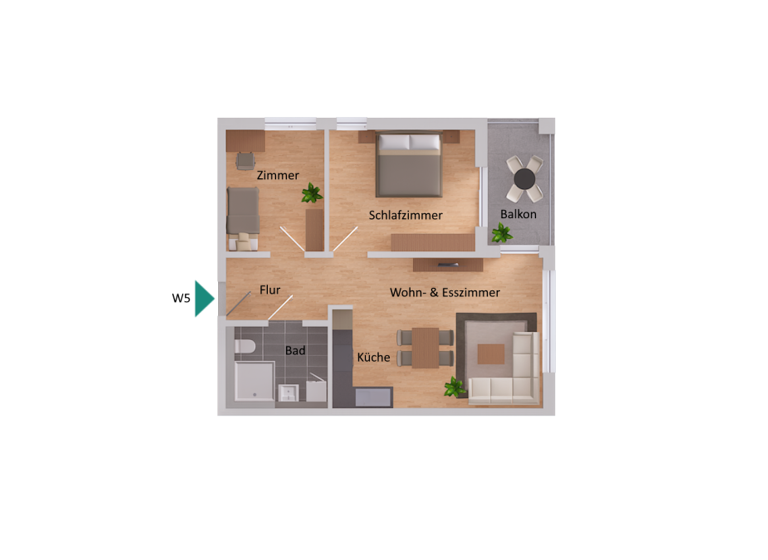 Wohnung zur Miete 1.280 € 3 Zimmer 68,5 m²<br/>Wohnfläche 1.<br/>Geschoss ab sofort<br/>Verfügbarkeit Neue Straße 1 Gärtringen Gärtringen 71116