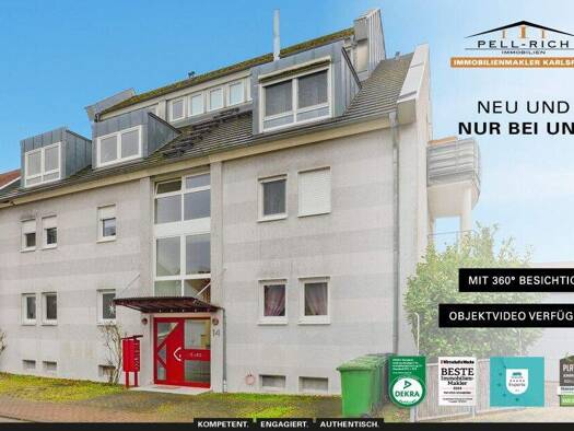 Wohnung zum Kauf 115.000 € 2 Zimmer 43,8 m² EG Rußheim Dettenheim 76706