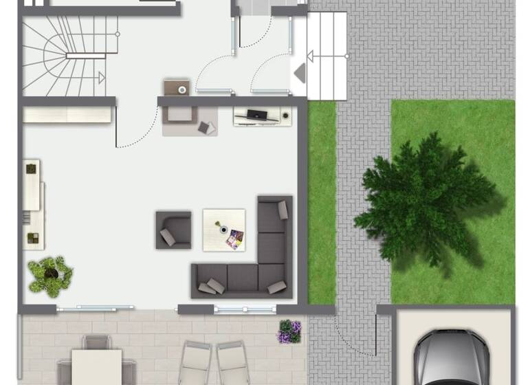 Doppelhaushälfte zum Kauf 428.000 € 5,5 Zimmer 111 m² 380 m² Grundstück frei ab sofort Waldsteinring 43 St. Johannis Bayreuth 95448