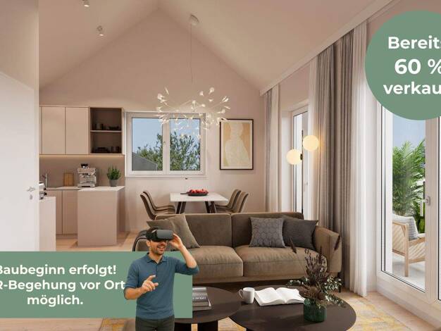 Penthouse zum Kauf - Erstbezug provisionsfrei 899.000 € 3 Zimmer 82,8 m² 2. Geschoss Ramersdorf-Perlach München 81671