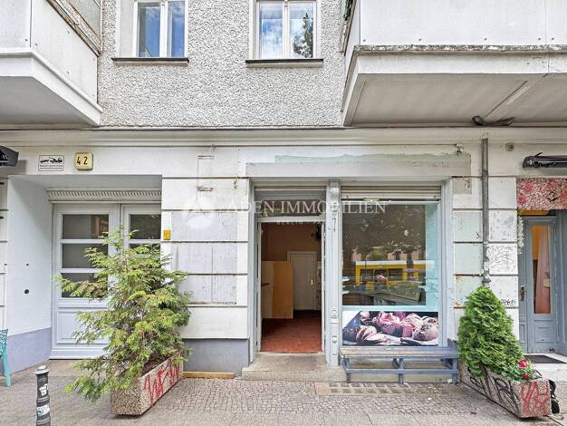 Laden zur Miete 1.600 € 1 Zimmer 40 m² Verkaufsfläche Prenzlauer Allee 42 Prenzlauer Berg Berlin 10405