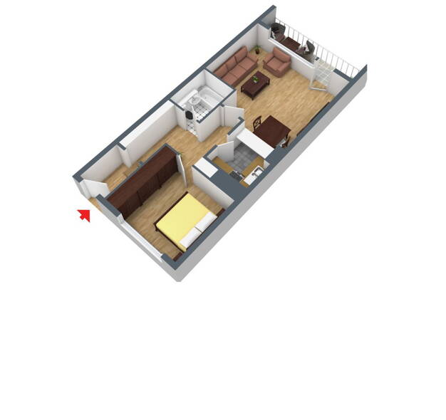 Wohnung zur Miete 670 € 2 Zimmer 60 m² 3. Geschoss frei ab 01.10.2025 Bieber Offenbach 63073