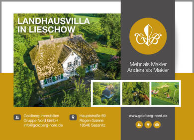Einfamilienhaus zum Kauf 595.000 € 9 Zimmer 245 m² 2.622 m² Grundstück Lieschow Ummanz 18569