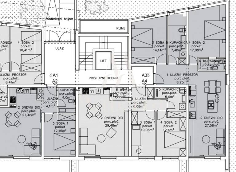 Wohnung zum Kauf 375.000 € 3 Zimmer Primosten 22202