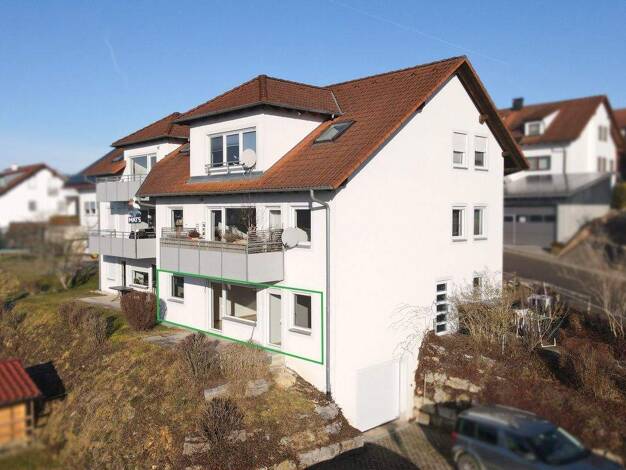 Wohnung zur Miete 340 € 2 Zimmer 45 m² Mägerkingen Trochtelfingen 72818