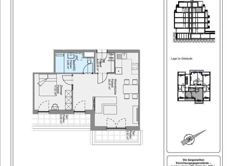 Wohnung zum Kauf - Erstbezug 315.000 € 2 Zimmer 51,1 m² 4. Geschoss Wien 1210