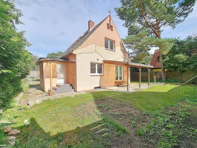 Einfamilienhaus zum Kauf provisionsfrei 470.000 € 4 Zimmer 105 m² 376 m² Grundstück Eppenbrunner Weg Müggelheim Berlin 12559