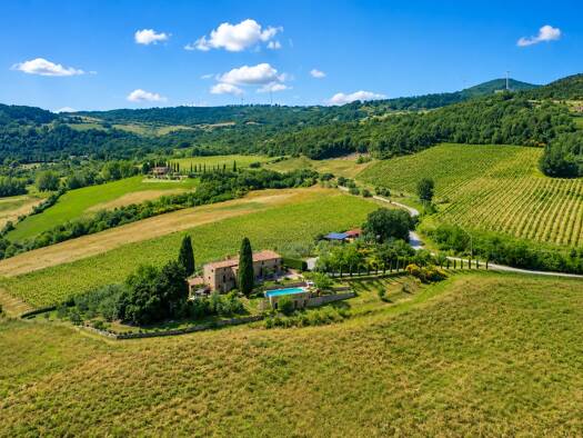 Bauernhaus zum Kauf 1.900.000 € 12 Zimmer 638 m² 6.000 m² Grundstück Panoramablick Montecatini Val di Cecina 56040