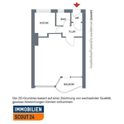 Wohnung zum Kauf provisionsfrei als Kapitalanlage geeignet 220.000 € 1 Zimmer 44 m²<br/>Wohnfläche Westend Berlin 14057