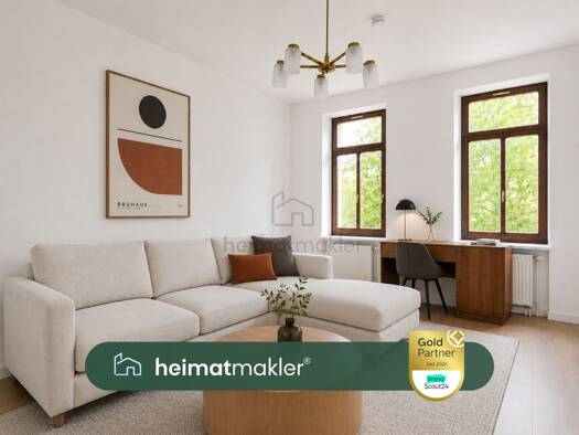 Wohnung zum Kauf 89.000 € 2 Zimmer 40,1 m² 1. Geschoss Wahren Nordwest 04159