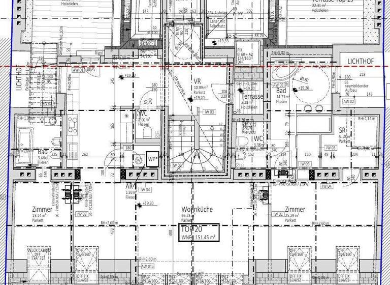 Wohnung zum Kauf 1.977.000 € 3 Zimmer 151 m² Wien 1020