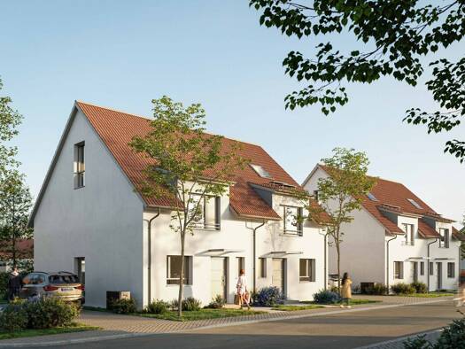 Doppelhaushälfte zum Kauf - Erstbezug provisionsfrei 521.000 € 5,5 Zimmer 121,4 m² 242 m² Grundstück Sexau 79350