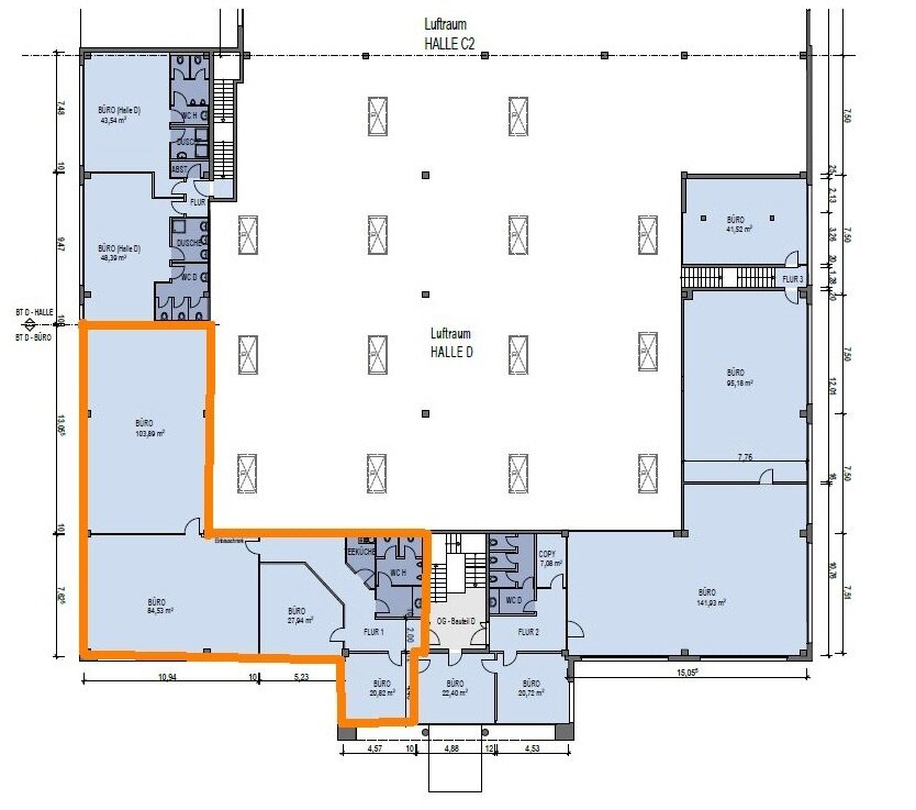 Bürofläche zur Miete provisionsfrei 312 m²<br/>Bürofläche Groß Steinrade / Schönböcken Lübeck 23556